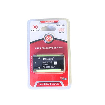 Bateria MO-P104 p/ Panasonic 2.4, 5.8 GHz (3.6V, 850 mAh)