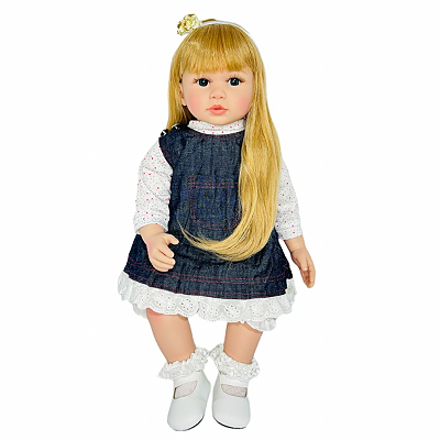 Boneca Bebe Reborn Corpo de Tecido  Sara - 60cm