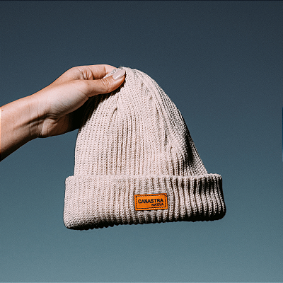 Gorro Bege Unissex