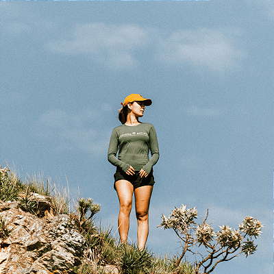Camiseta Feminina Canastra UV Verde