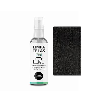 Limpa Telas Pro 150ml + Flanela - Ovvi