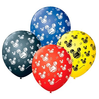 Balão Mickey | 4 unidades