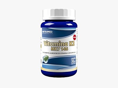 Vitamina K2 (MK7 146) - 146mcg - 30 cápsulas