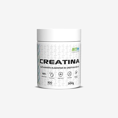 Creatina 100% Monohidratada - 300g (100 doses)