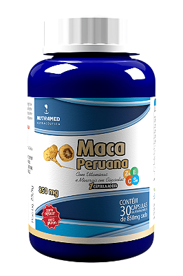 Maca Peruana + Vitaminas e Minerais - 30 Cápsulas