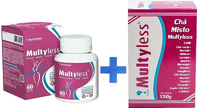 Multyless Kit 1 - Comprimidos + Chá 100g