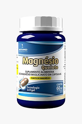 Magnésio Bisglicinato (Quelato) - 60 Cápsulas