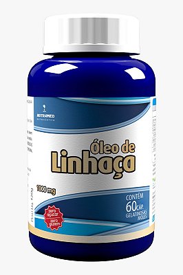Óleo de Linhaça - 60 Cápsulas