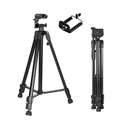 Tripé Profissional 1,70 Câmera Nikon Universal Com Suporte