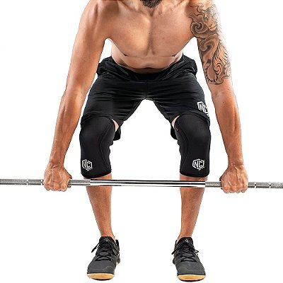 Joelheira Alta Performance 5mm (par) - Preto - NC Extreme