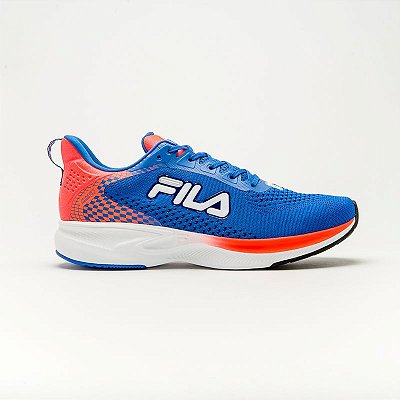Tênis de Corrida Racer One Azul e Coral - Fila - Calçado no Atacado