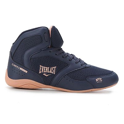 Tênis Cano Alto Clinch II Azul e Rosa - Everlast - Calçado no Atacado