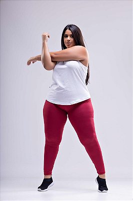 Calça Legging Pluz Size em Poliamida (3004) ref 010 - LS