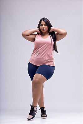 Short Pluz Size em Poliamida (3001) ref 020 - LS