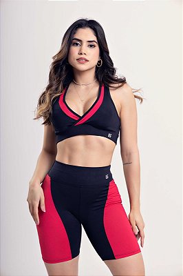 Conjunto Short e Top c/ Bojo em Suplex (800) ref 075 - LS