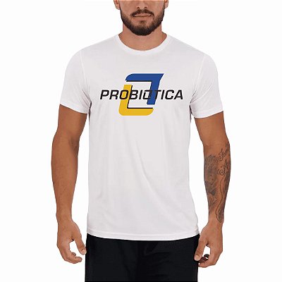 Camiseta Masculina Classic Branca - Probiotica