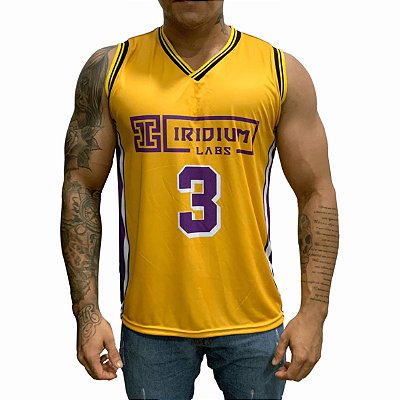 Regata Masculina Evolution Yellow - Iridium Labs