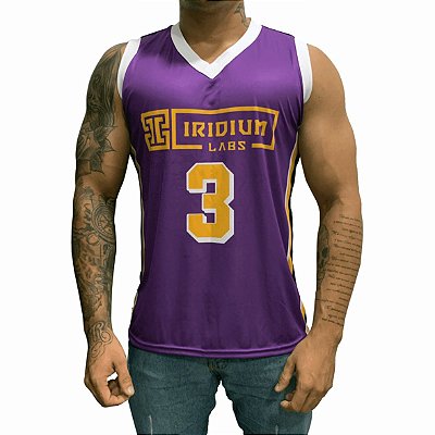 Regata Masculina Evolution Purple - Iridium Labs