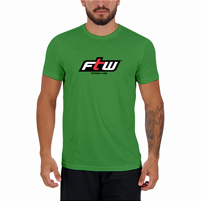 Camiseta Masculina Diabo Verde Verde Folha - FTW