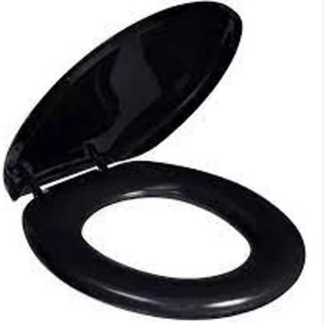 Assento Sanitário Almofadado Preto 1 Astra