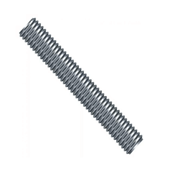Barra Roscada Galvanizada Nc 1/2x1Mt