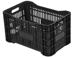 Caixa Plástica Para Mercado Pt 31x36x55 Plastand
