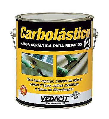Carbolástico Massa Asfáltica N2 4Kg Vedacit