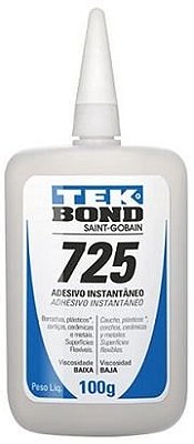Cola Adesivo Instantâneo 725 100g Tekbond