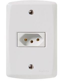 Conjunto Tomada 2P+T Nbr14136 10A/250V Lux2-57145/010