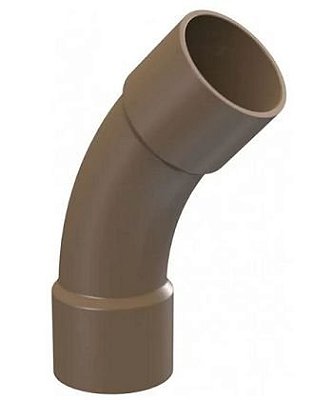 Curva Longa Soldável PVC Marrom 25mm x 45º Tigre