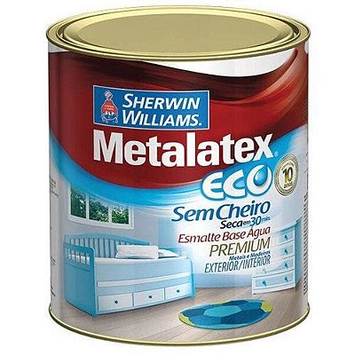 Esmalte Metalatex Eco Alto Brilho Branco 3,6L - Sherwin Williams