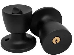 Fechadura Tubular 90mm Pt Gold