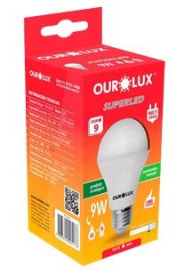 Lâmpada Tubular Led 09W 6500K Ourolux