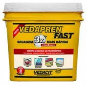 Manta Líquida Branca 5kg Vedapren Fast Vedacit