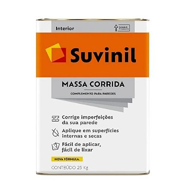 Massa Corrida 25kg Suvinil