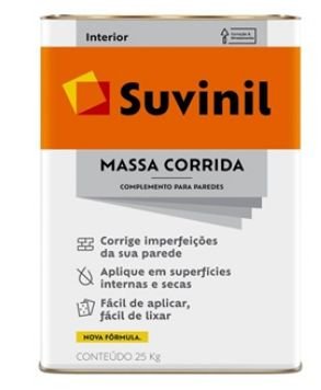 Massa Corrida 25kg Suvinil