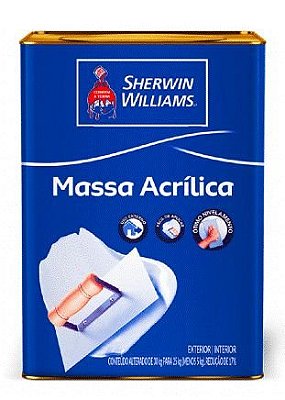 Massa Corrida Acrílica 30Kg - Sherwin Williams