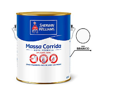 Massa Corrida PVA 6,1Kg - Sherwin Williams