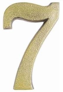 Numero Colonial 7 Pexcel
