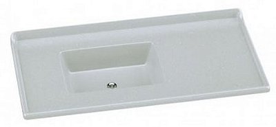 Pia Granitada 100cm Cinza Claro Pc Rorato
