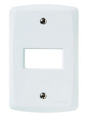 Placa 1 Posto Horizontal Lux² 4x2 Tramontina