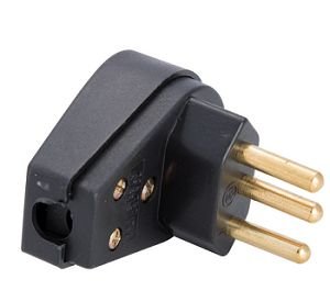 Plug Angular 29+T 20A Pt - 57403/111 Tramontina