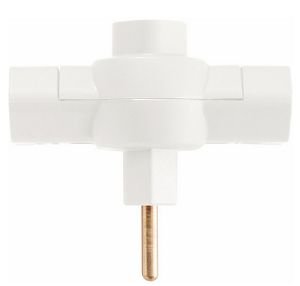 Plug T 2P 10A/250V Branco 57400/171 Tramontina