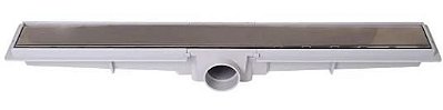 Ralo Linear Com Grelha Inox Luxo 5x70 Estrela