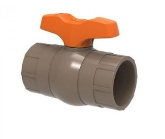 Registro de Esfera VS Compacto Marrom 60Mm Tigre