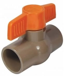 Registro Esfera Pvc Marrom 20mm Higiban