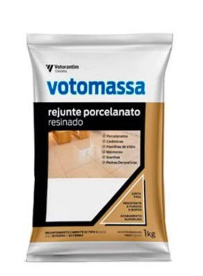 Rejunte Para Porcelanato Branco 1Kg Votoran