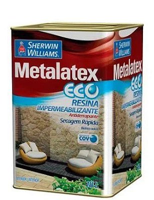 Resina Impermeabilizante Metalatex Incolor 18L - Sherwin Williams