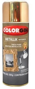 Spray Metallik Dourado 57 Colorgin