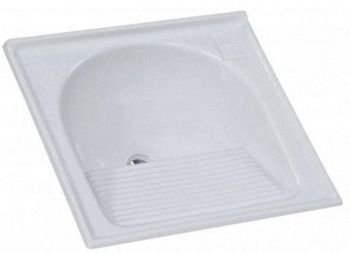 Tanque Granito Sintético Cinza Claro 60x60 Aj Rorato